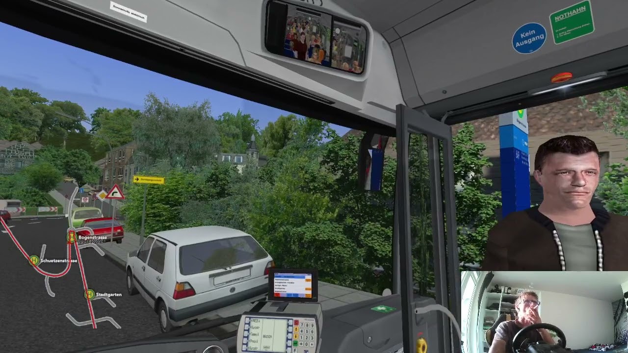 Omsi2:Velbert ZOB-Wuppertal HBF auf der Linie 649