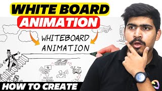 How to Create a Whiteboard Animation - Whiteboard Animation Video Kaise Banaye | Easy & Free ✅