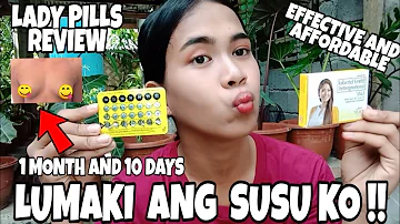 LADY PILLS REVIEW | 1 MONTH PALANG LUMAKI NA DIB-DIB  KO