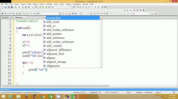 C Program to Print N Elements of Fibonacci Series || By Gmone Lab
