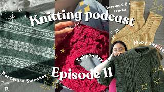 Ivy Top, Tulipan Tee Updates On Moby Porcelain Sweaters Juliettes Knitting Podcast 11