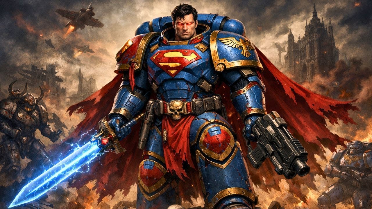 What If Superman Entered the Warhammer 40K?