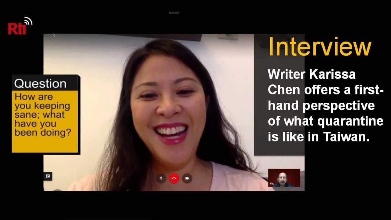 Interview: One woman’s experience with quarantine in Taiwan | Taiwan Insider on RTI