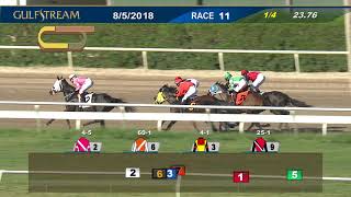Gulfstream Park Carrera 11 - 5 de Agosto 2018