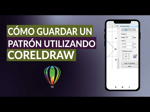 Cómo Crear y Guardar un Patrón Personalizado Utilizando CorelDRAW