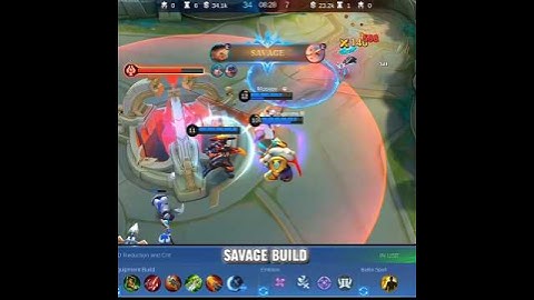 Clint 1 Shot Build 2025 💀 [ Mobile Legends ] #mlbb #clint #shorts #clint1shotbuild