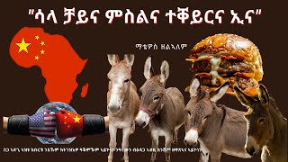 #Eritrea #Ethiopia #China #USA #DonkeyBurger ሳላ ቻይና ምስልና ተቐይርና ኢና