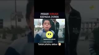 Viral Pesan Anak Palestina Ini Bikin Menangis shorts
