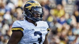 Rashan Gary Michigan 2017 Season Highlights ᴴᴰ