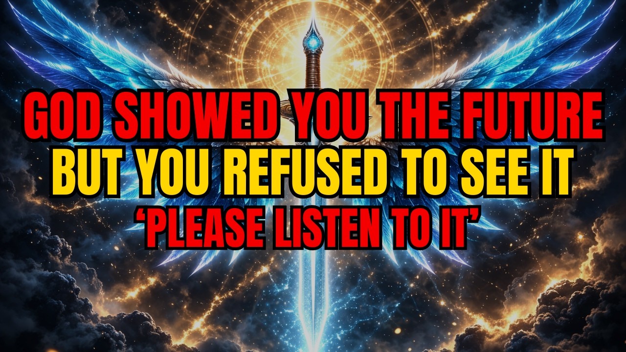 Chosen One, God Has Been Showing You Your Future But You Did Not Recognise It