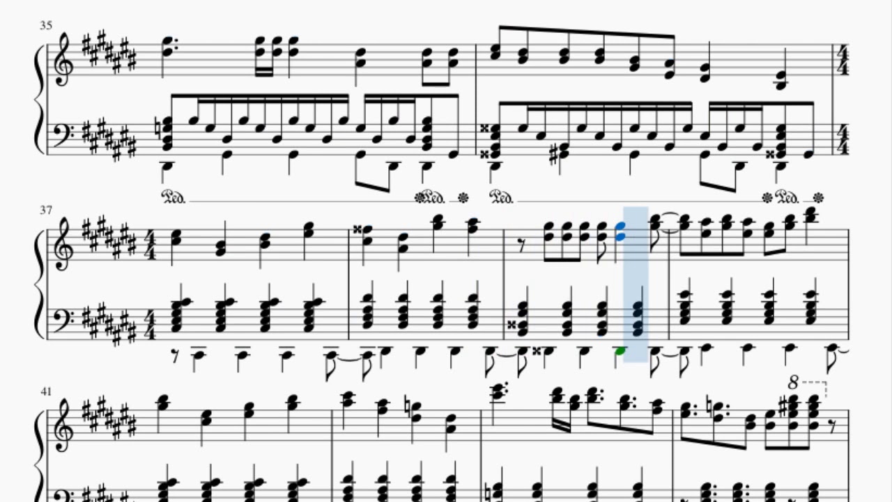 【ピアノアレンジ】ポプリさん　いよわ feat 初音ミク・flower