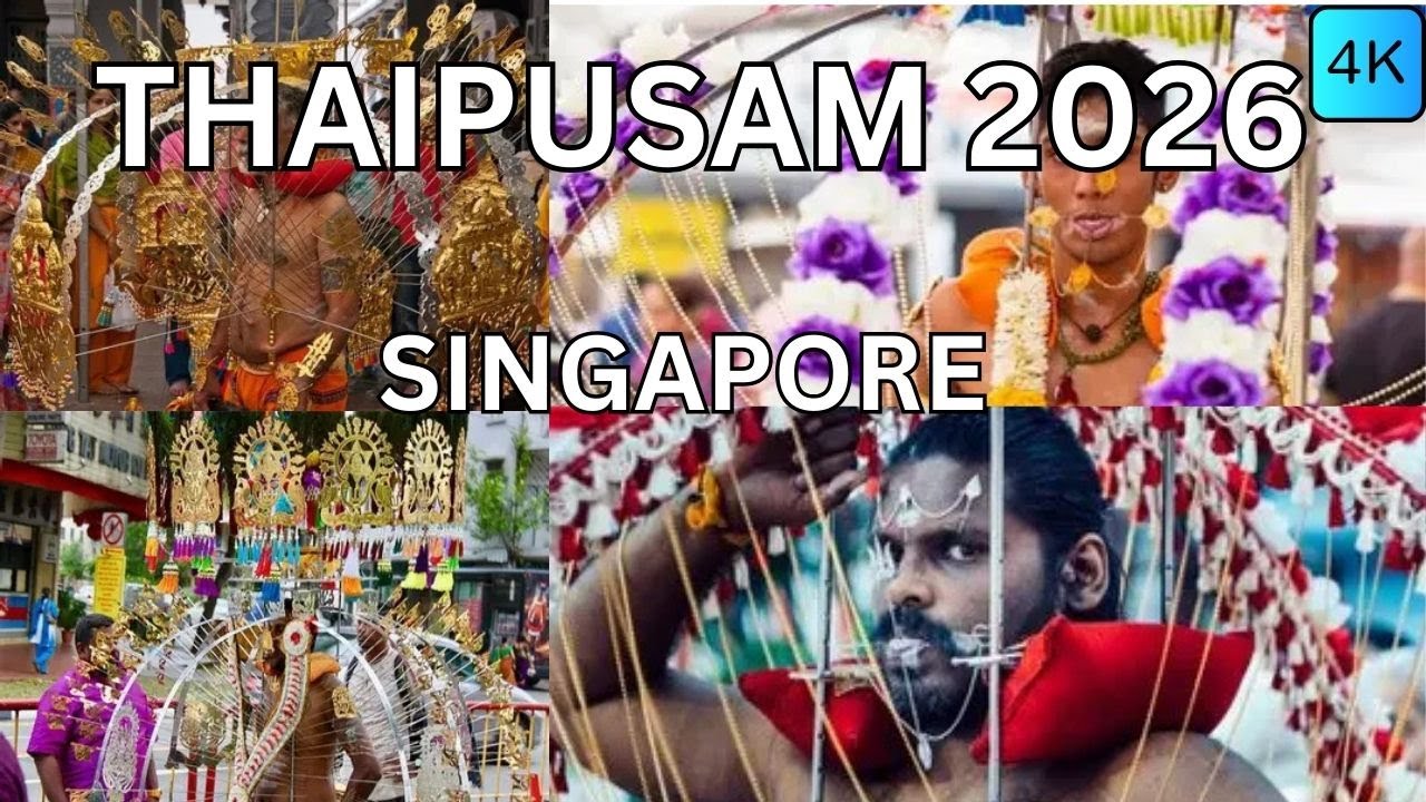 Thaipusam 2026 | Thaipusam Singapore | Singapore Thaipusam 2026 | Kavadi