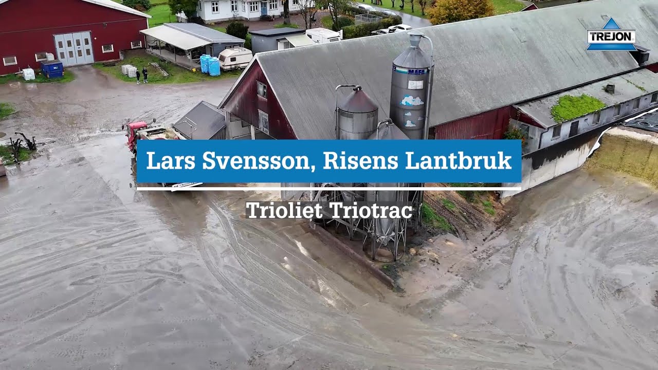 Tidsbesparande och effektiv utfodring på Risens Lantbruk med Trioliets självgående foderblandare