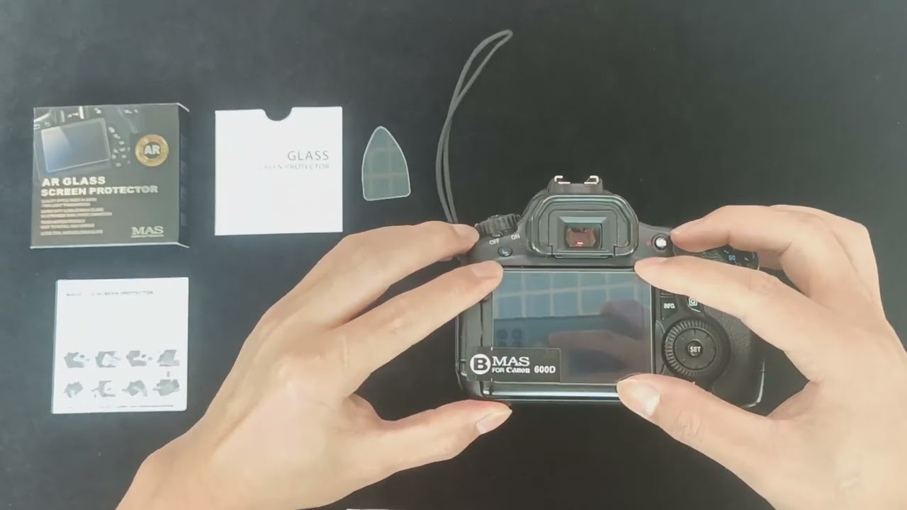 Proteggi Schermo In Vetro Temperato Vulcan Per Nikon D810 - Anti Graffio E Anti Riflesso