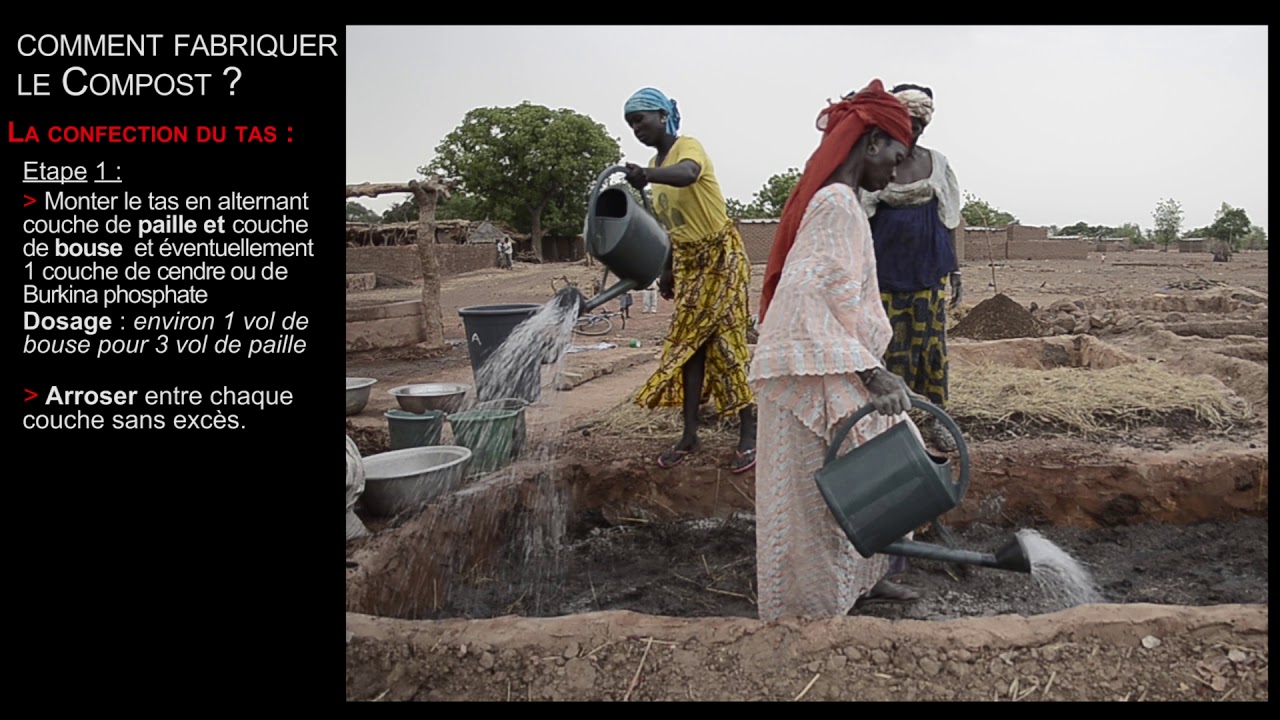 Le compostage au Burkina Faso