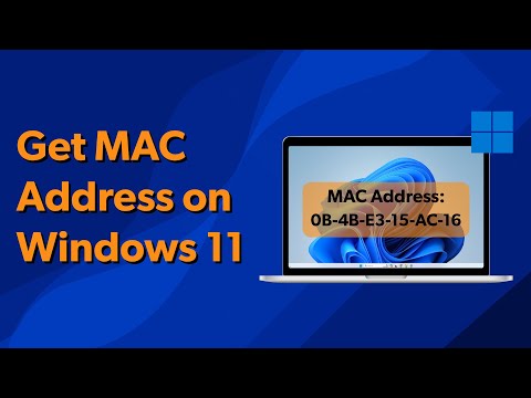 Find Your Windows 11 MAC Address in SECONDS! - YouTube