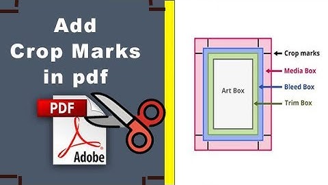 Snijtekens toevoegen aan een pdf met Adobe Acrobat Pro DC