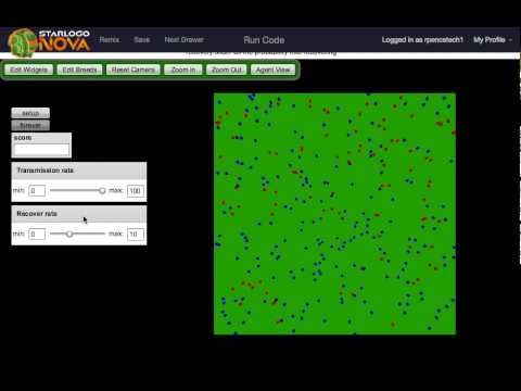 Epidemic Model - YouTube