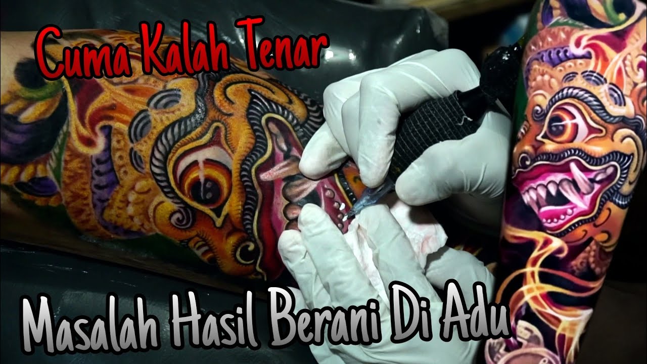 Awesome Balinese Tattoo Full Color by Lolit Made