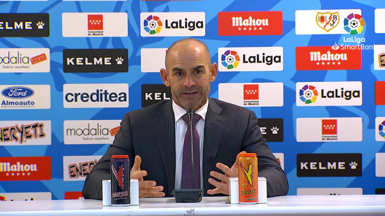 Rueda de prensa de Paco Jémez tras el Rayo Vallecano vs CD Lugo (1-0 ...