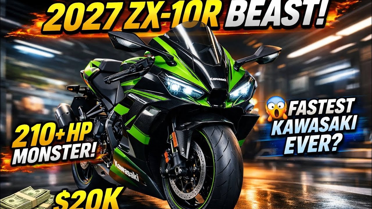 Kawasaki Ninja ZX-10R 2027 First Look – Insane Power & Tech