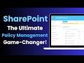 SharePoint: Your Ultimate Policy Management Game-Changer!