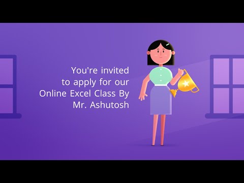 Online Excel Class By Ashutosh Srivastava
