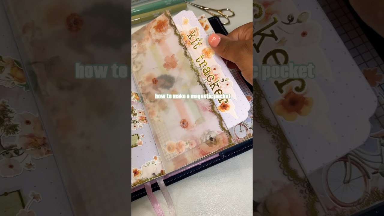 how to make a magnetic pocket. 