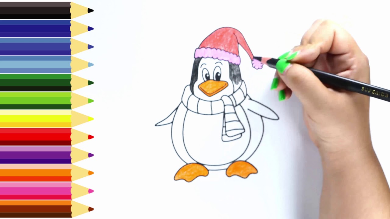 Amazing Penguin | Child Coloring Playground