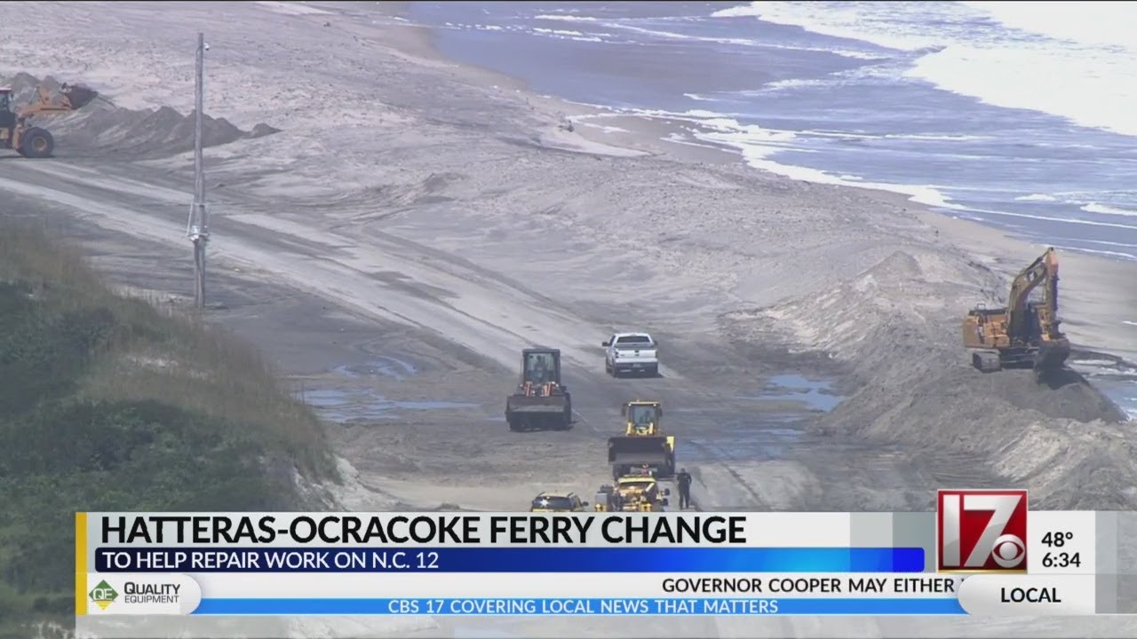 Changes to be made to Hatteras-Ocracoke ferry schedule - YouTube