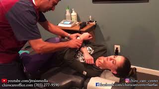 JUST ADJUSTMENTS - Chiropractic Adjustment on a Patient's 3rd Visit to Dr. Mo!