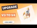 How to upgrade filament version 3 to version 4 ?