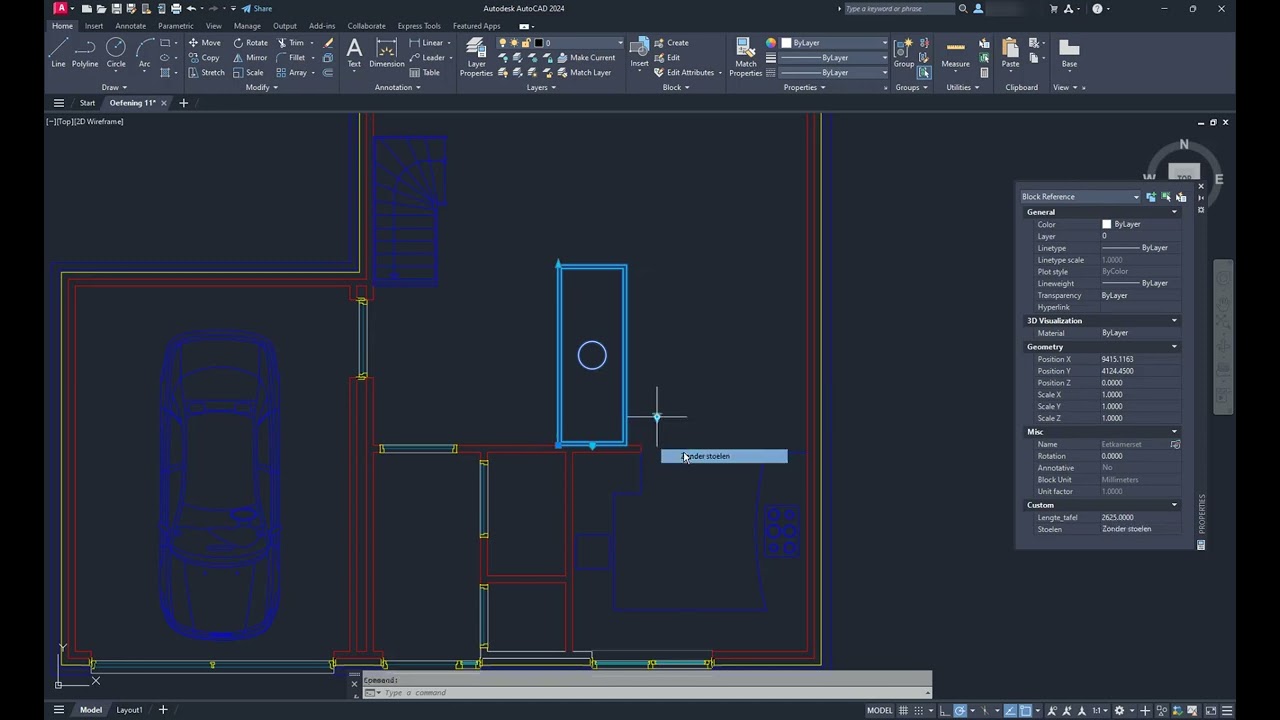 AutoCAD Gevorderden Dynamisch Block