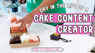 Real life as a CAKE CONTENT CREATOR | Hiring an Assistant, Creating Product Photos