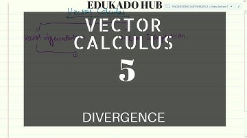 5 | DIVERGENCE   | Engineering Mathematics | AMIE GATE  IIT DEI