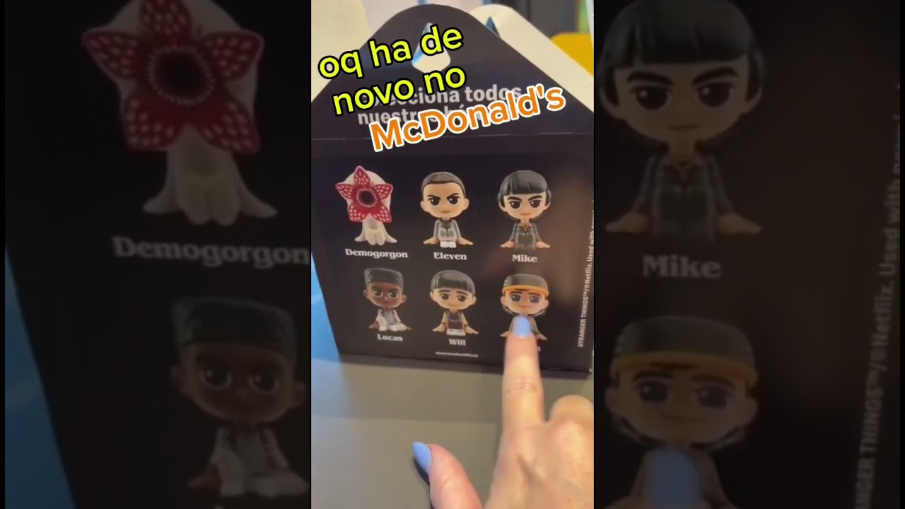 MC DONALD’S TONDELA PORTUGAL, STRANGER THINGS 