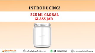 525 Ml Global Gl Jar For Pickles, Ghee Etc.