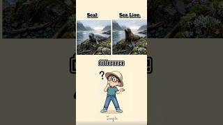 What is the difference between seal and sea lion? #knowledge #sharing #difference #shorts