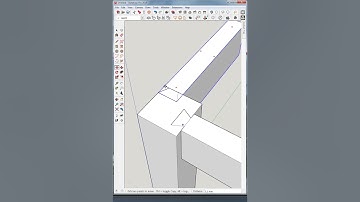 how to make a construction for a table #sketchup #woodworking #contructions #table