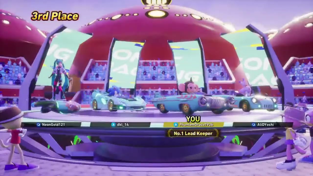 Sonic Racing CrossWorlds Monkey Ball festival part 2