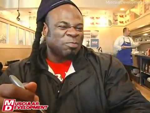 Kai greene eating after win australian pro.flv