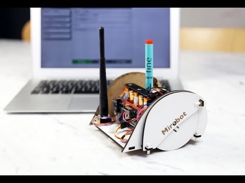 Mirobot   the DIY WiFi robot for children