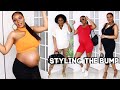 STYLING THE BUMP : MY TOP 5 PREGNANCY LOOKS | OMABELLETV