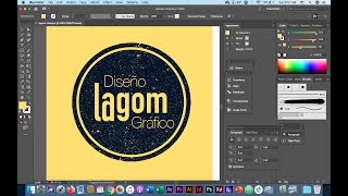 Como crear un efecto de sello o estampa en Illustrator