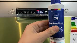 Bosch bulaşık makinesi temizleme ve  Machine Care programı nasıl kullanılır? temizlik ve bakım
