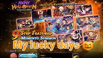 The Alchemist Code - My lucky days "Happy Halloween Campaign 2022"