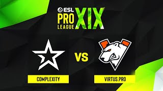 Complexity проти Virtus.pro | Мапа 1 Ancient | ESL Pro League Season 19