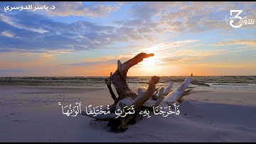 ﴿أَلَم تَرَ أَنَّ اللَّهَ أَنزَلَ مِنَ السَّماءِ ماءً فَأَخرَجنا بِهِ ثَمَراتٍ﴾ القارئ: ياسر الدوسري