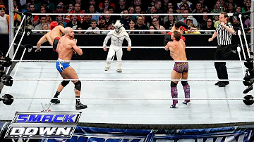 Los Matadores & El Torito vs. Cesaro, Kidd & Natalya – 6-Being Interspecies Match: SmackDown