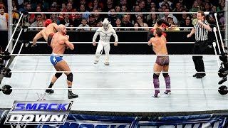 Los Matadores U0026 El Torito Vs Cesaro Kidd U0026 Natalya 6Being Interspecies Match SmackDown